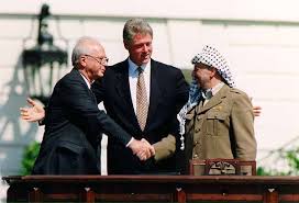 Rabin, Arafat and Clinton: White House, 1993