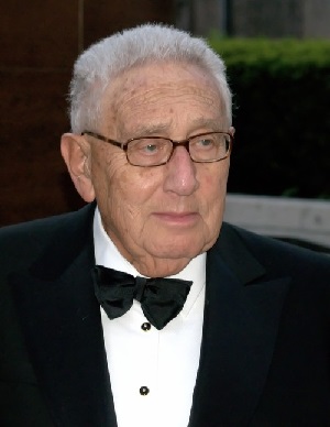 Former Secretary of State, Henry Kissinger